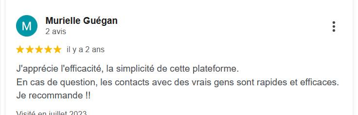 Avis Google client 5