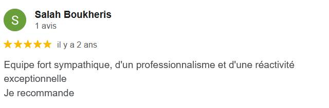 Avis Google client 11
