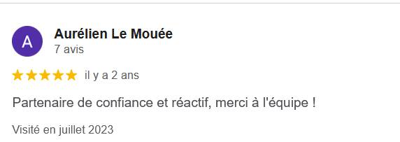 Avis Google client 19